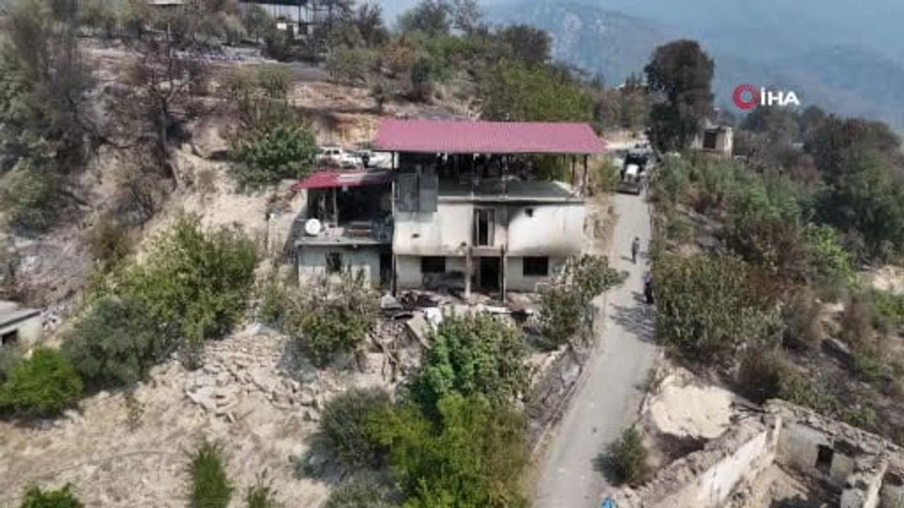 Anıları küle dönen Aladağlı çift yardım bekliyor