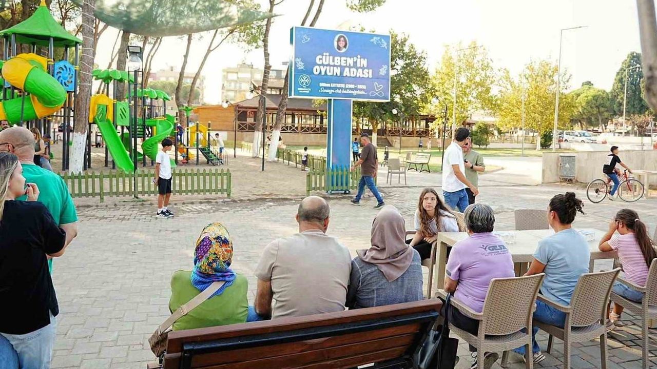Anısına oyun adası açıldı: Germencik'te Gülben Kayakuş çocuk parkında yaşayacak