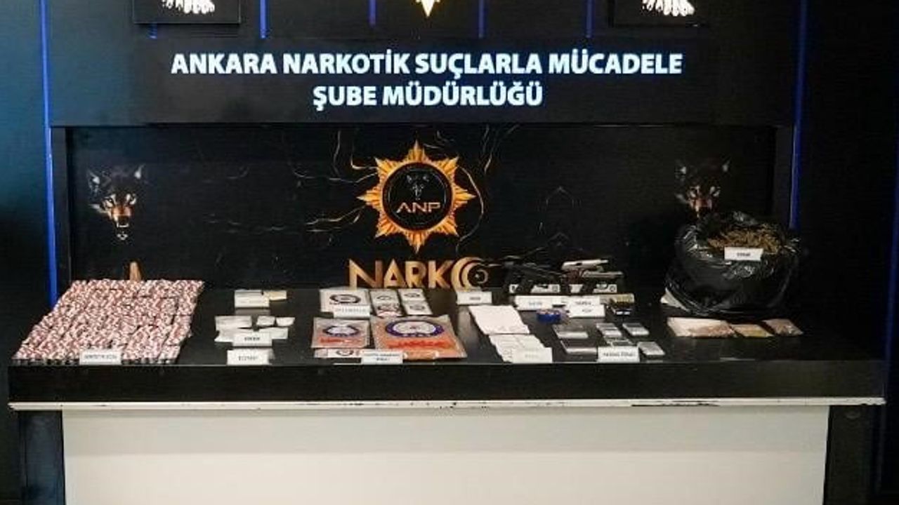 Ankara'da bir haftada büyük uyuşturucu baskını: 26 kişi tutuklandı