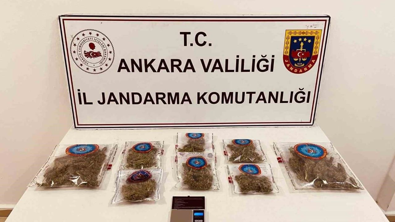 Ankara'da Etimesgut ve Çankaya'da jandarmadan narkotik operasyonu