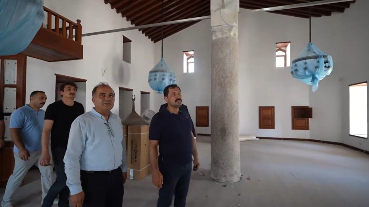Antakya'da Mahremiye ve Şeyh Ali camilerinde restorasyon süreci değerlendirildi