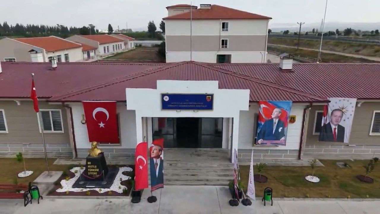 antakya demirköprü jandarma karakolunun yeni hizmet binası hizmete girdi