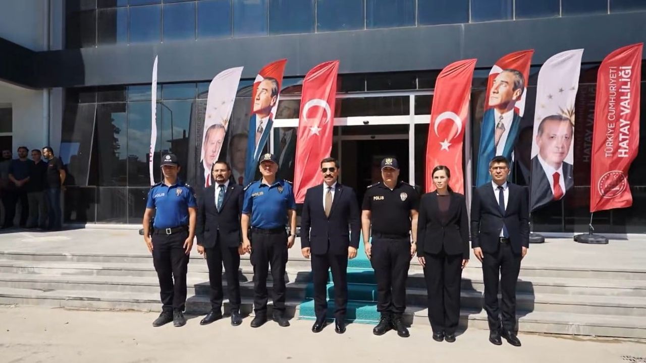 Antakya emniyeti yeni hizmet binasıyla hizmet kapasitesini genişletiyor
