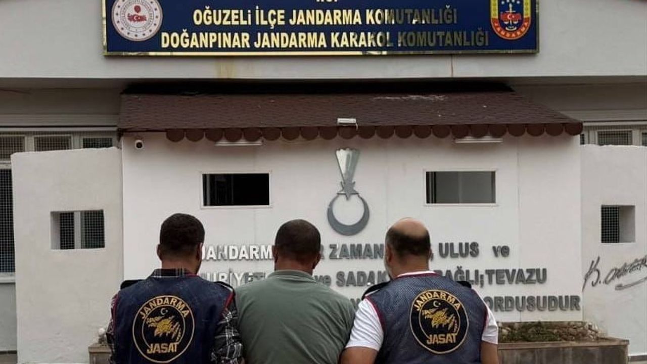 Aranan hükümlü Oğuzeli'nde jandarma operasyonuyla yakalandı