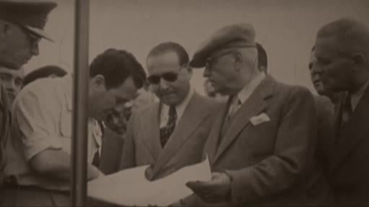 Arşivde Adnan Menderes'in görüntüleri tarihsel bir pencere sunuyor