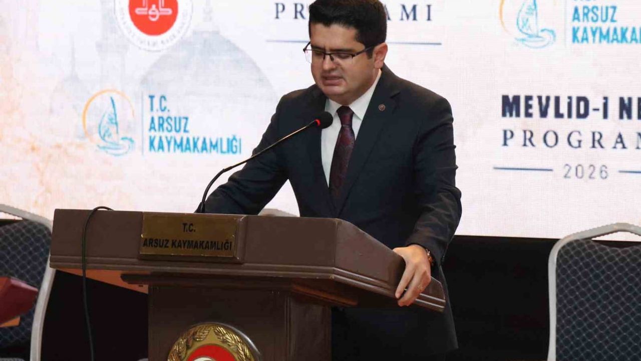 Arsuz'da mevlid-i nebi haftasında aile ve güzel ahlak vurgusu