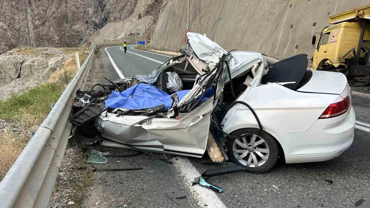 Artvin-Erzurum karayolunda karşı yön çarpışması can aldı