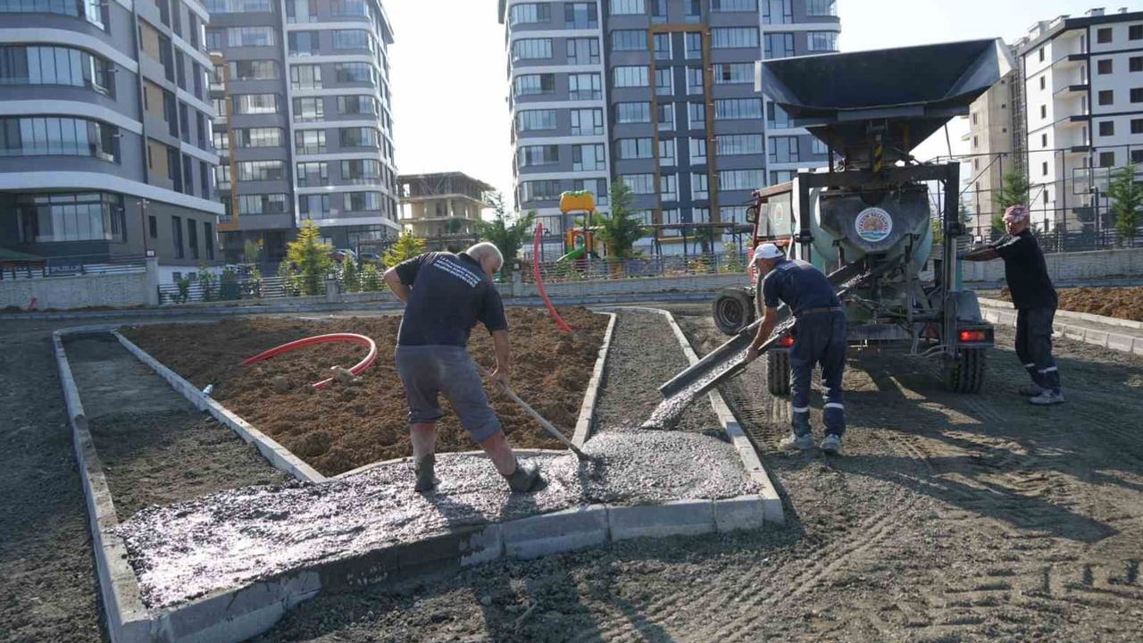 Atakum’da çocuklara gerçek trafik deneyimi sunan eğitim parkı
