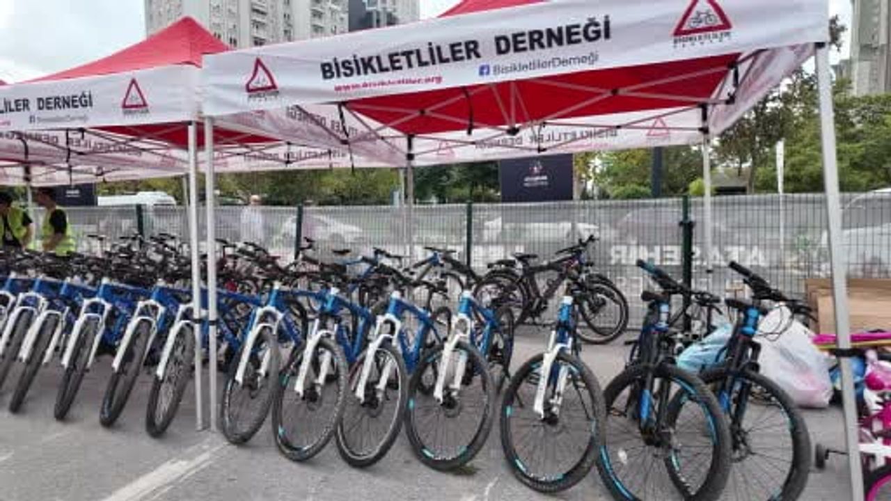 Ataşehir'de pedal sesleri: nesiller arası hareketlilik için otomobilsiz pazar