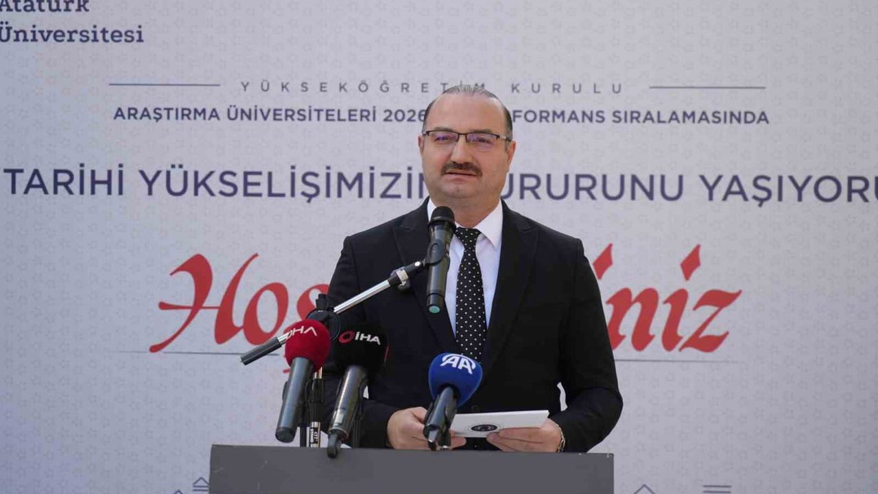 Atatürk Üniversitesi araştırma liginde yükseliyor: 13. sıraya tırmandı