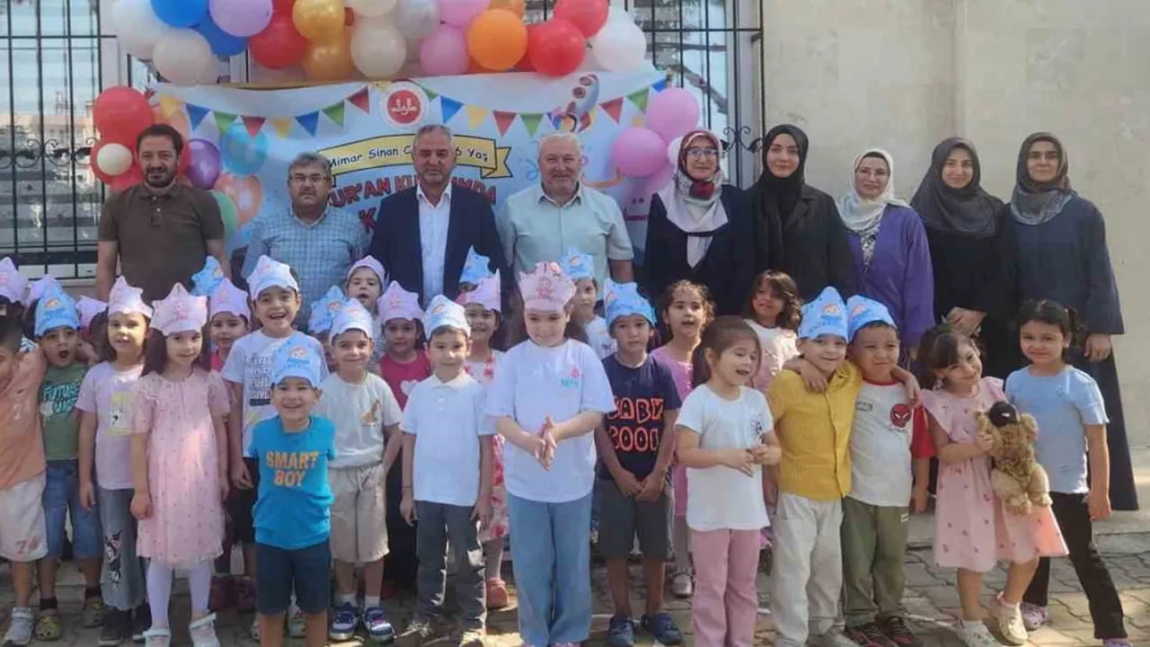 Aydın'da miniklere yönelik 4-6 yaş Kur'an kurslarında yeni dönem başladı