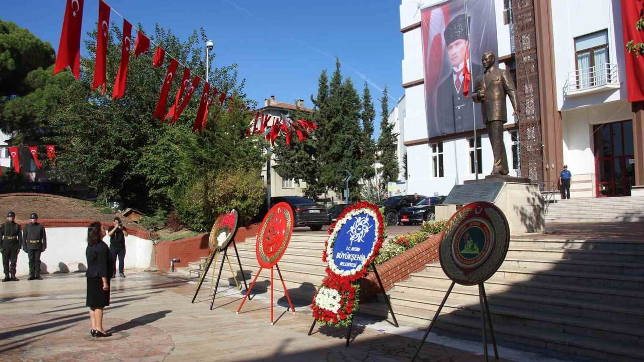 Aydın'da vefa ve minnet: gaziler günü hükümet konağı önünde törenle anıldı
