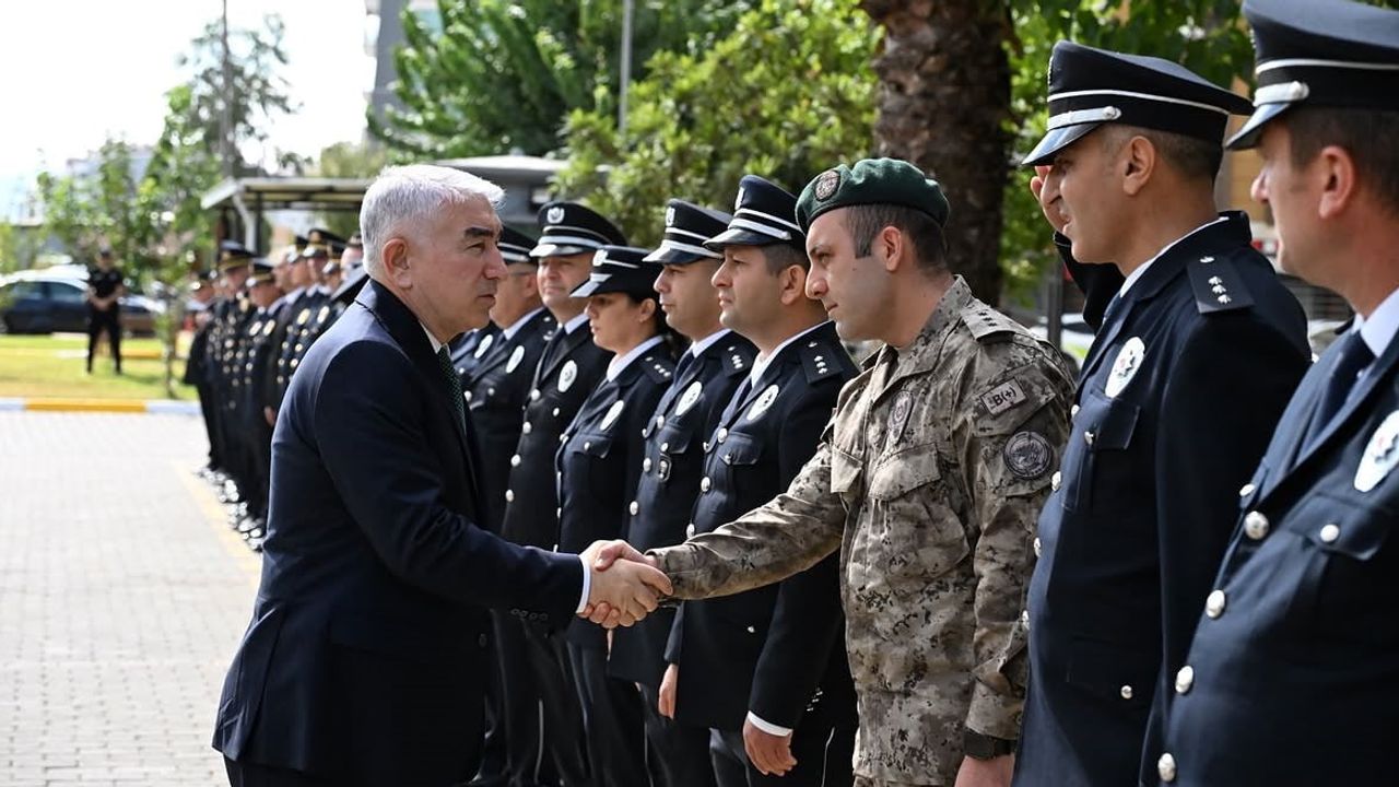 Aydın emniyetinde yeni dönem: Faruk Karaduman göreve başladı