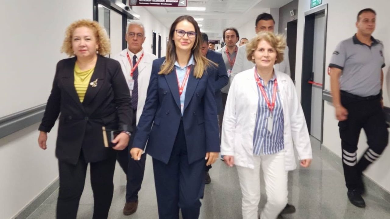 Aydın şehir hastanesinde acil servise yerinde değerlendirme