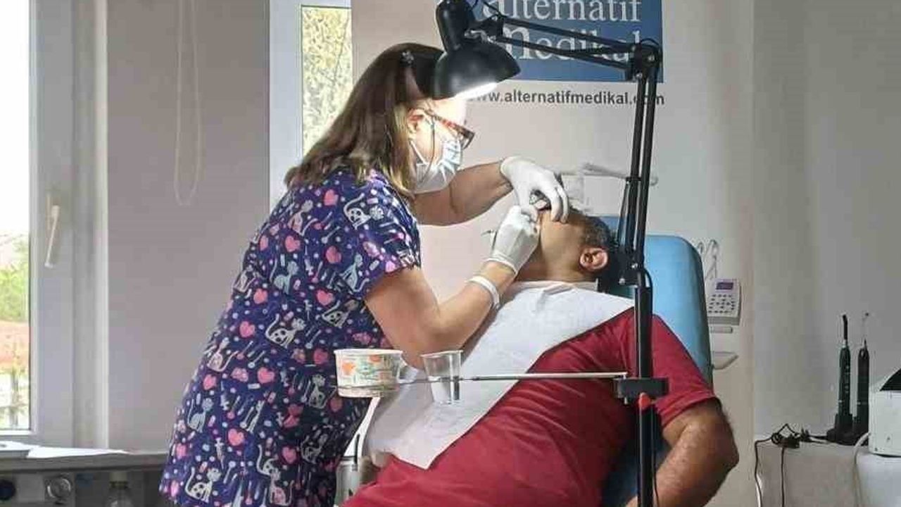 Ayvalık’ta engellilere dört günde 200 ağız ve diş tedavisi