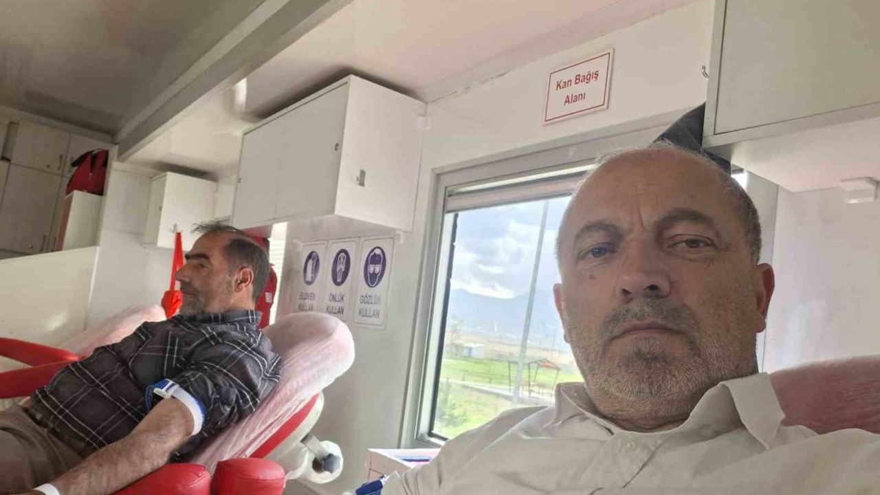 Aziziye Nizamiye'de 36 ünite kan bağışıyla toplum dayanışması