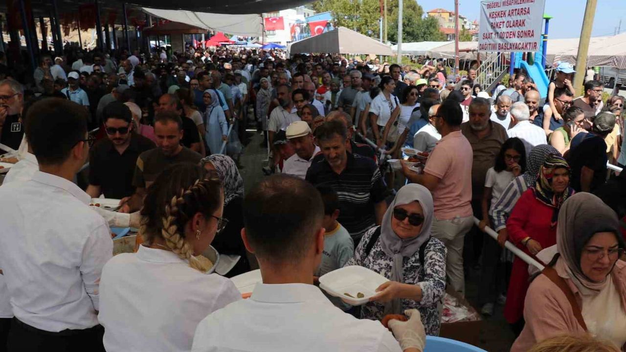 Babadağ’da keşkek şöleni: 27’nci yıl 45 kazan ve 60 bin porsiyon ikram