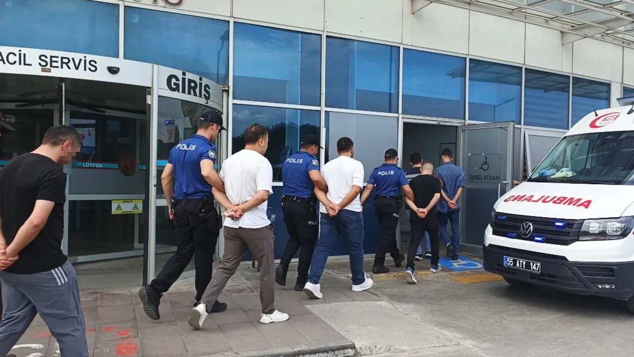 Bafra'da Sokaklar Güvende uygulamasında nokta paylaşımı yapan 10 kişi gözaltına alındı