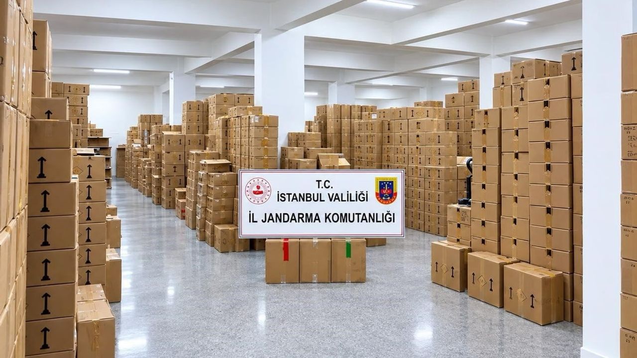 Bağcılar’da milyonluk sahte parfüm üretim hattı durduruldu