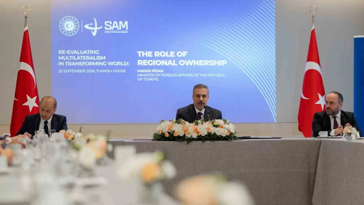 Bakan Fidan'dan çok taraflılığa ilişkin değerlendirme: ABD'li uzmanların sorularını yanıtladı