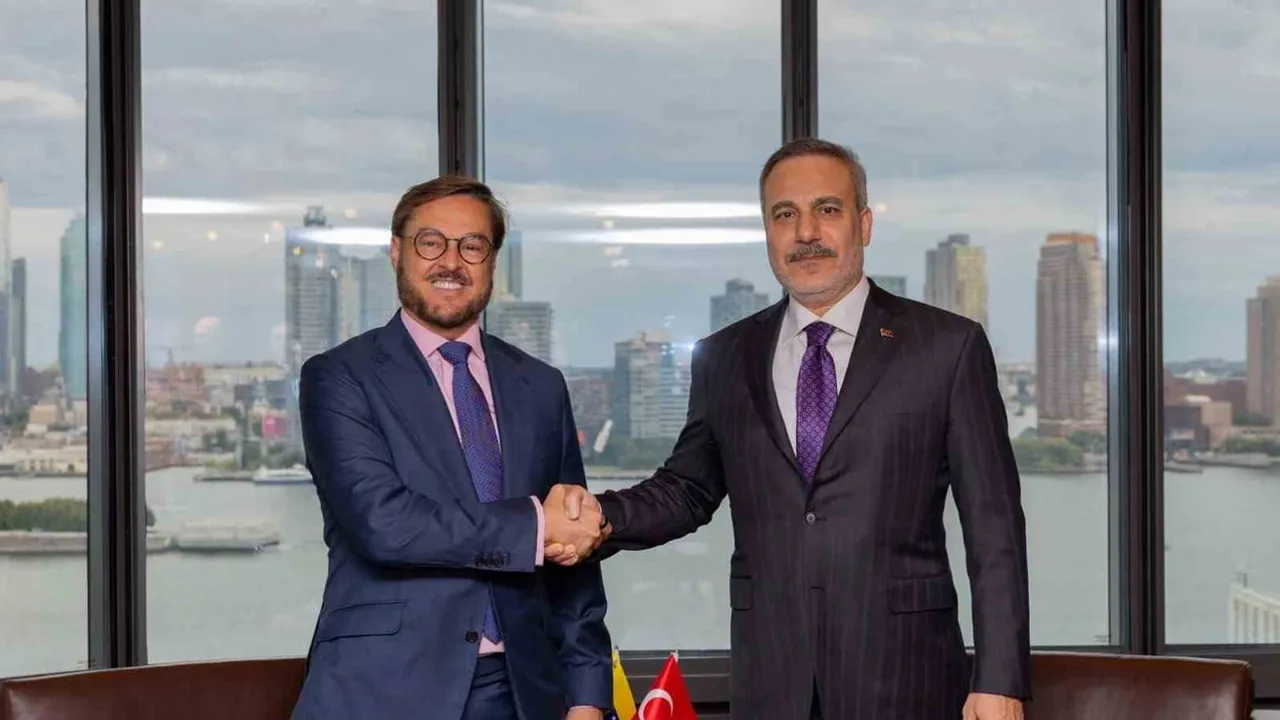 Bakan Fidan, Venezuela dışişleri bakanıyla New York'ta görüştü