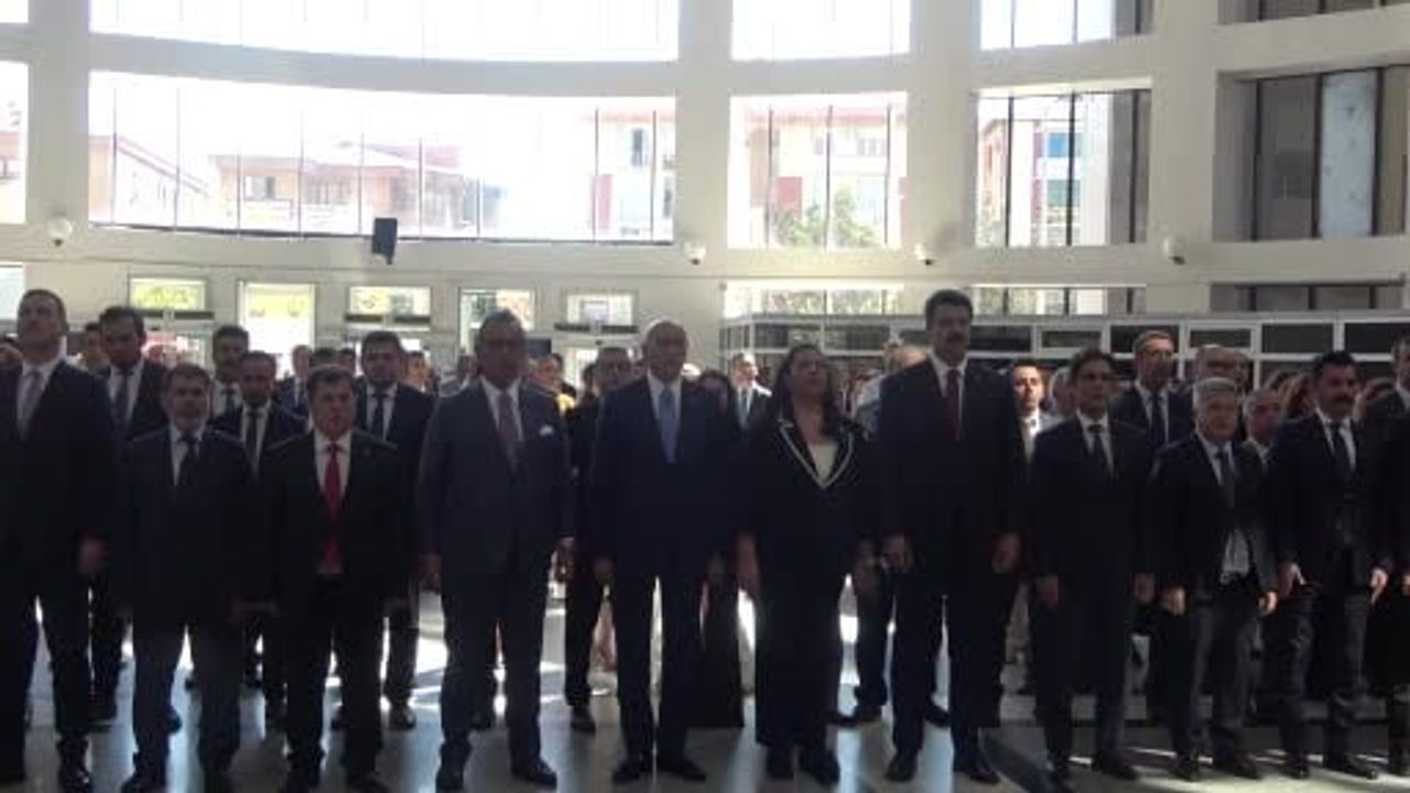Bakırköy adli yıl açılışında yargı personeline tebrik ve görüşmeler