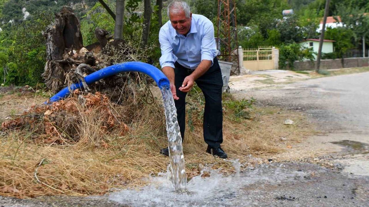 Balandız'ın 36 yıllık susuzluk dönemi yeni kaynakla kapandı