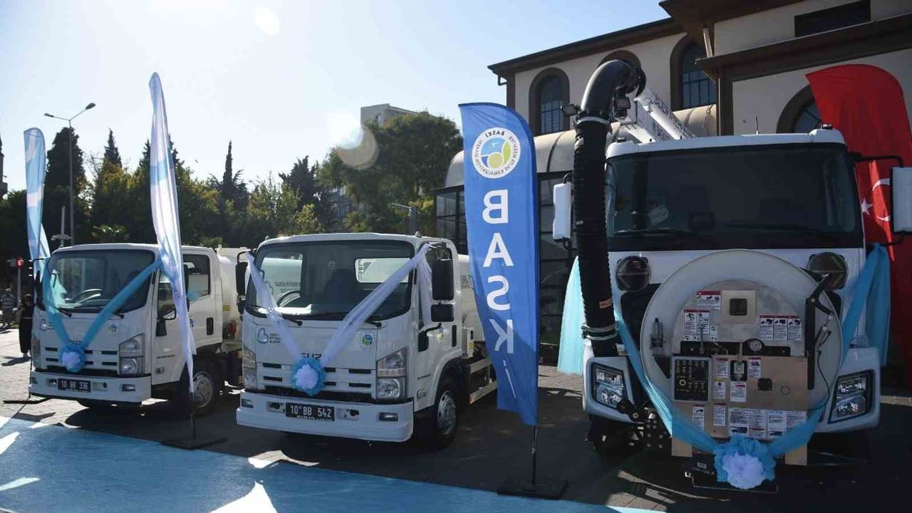 Balıkesir'de altyapıya seferberlik: vactorler 20 ilçede görev başında