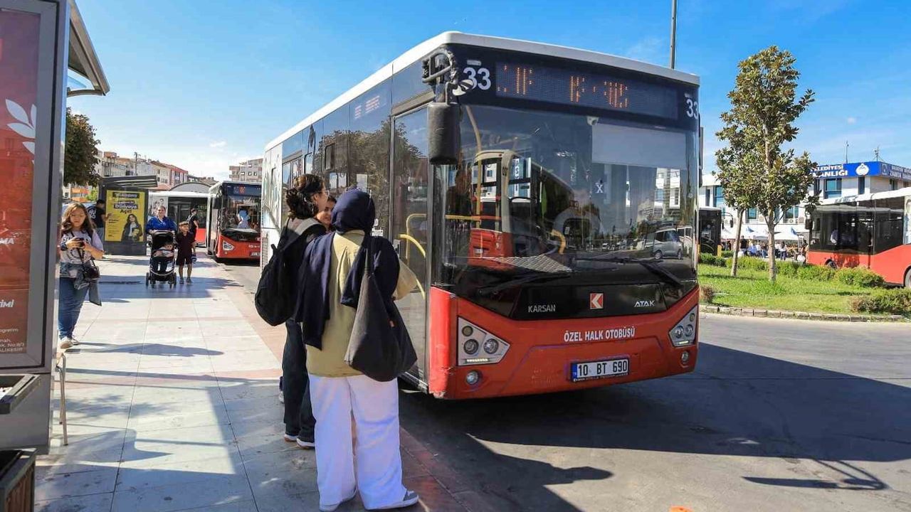 Balıkesir'de eğitim yılı öncesi sefer ve Balkart düzenlemeleri tamamlandı