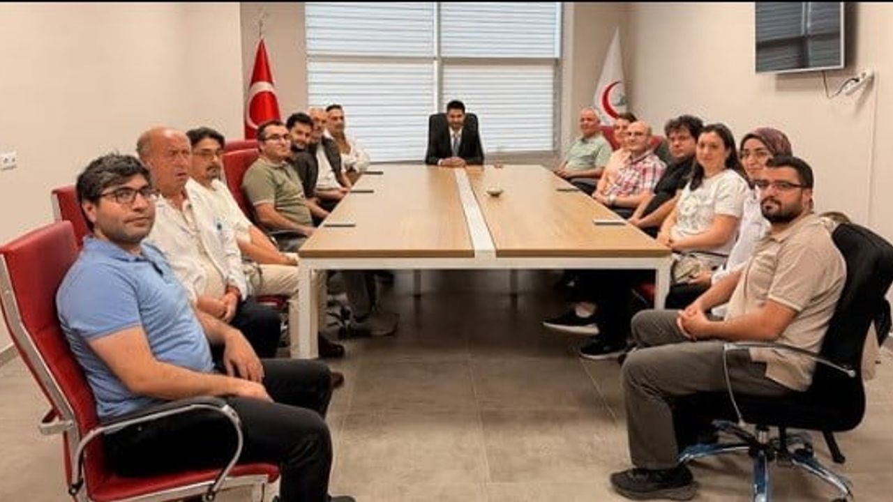 Başhekim Taş liderliğinde dahiliye kliniği değerlendirmesi