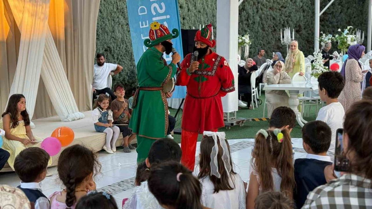 başiskele sokakları sünnet coşkusuyla renklendi