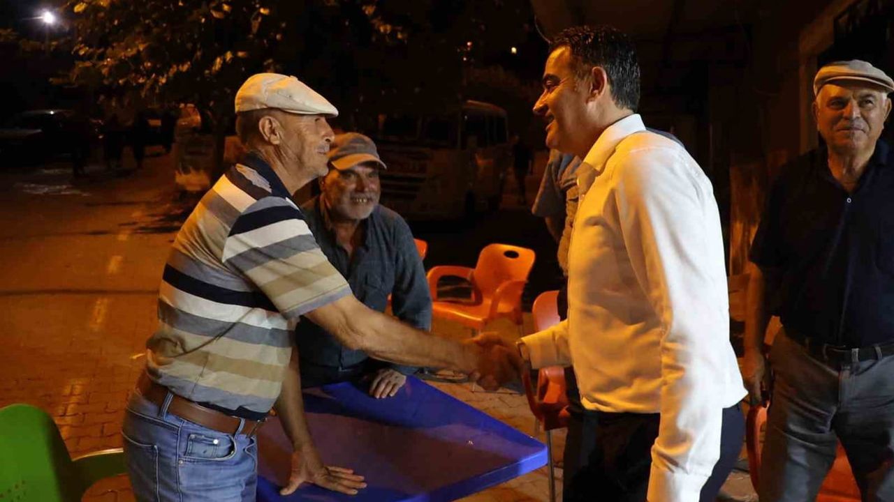 Başkan Arıcı Şenköy’de kahvehane sohbetlerinde vatandaşın nabzını tuttu
