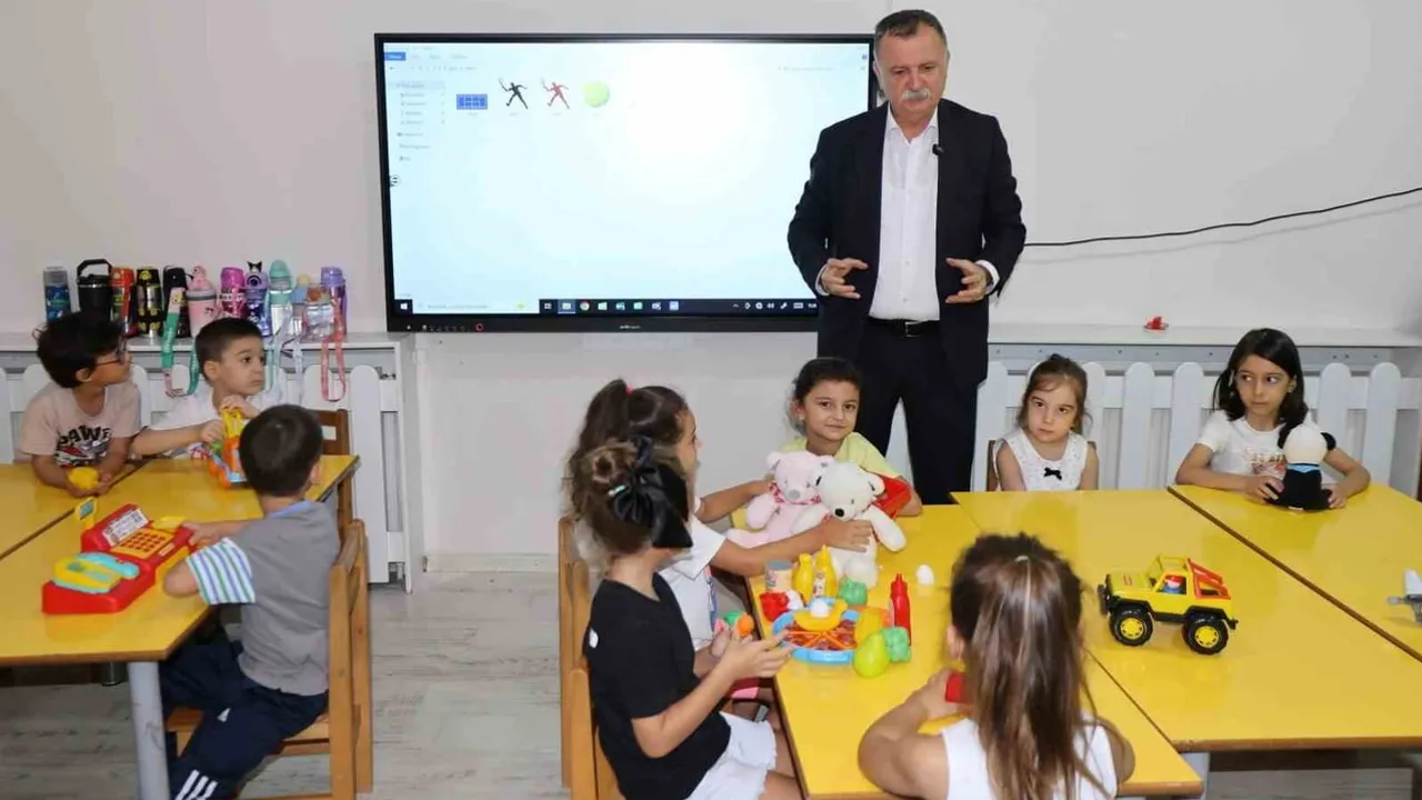 Başkan Balaban'la kültür ve sanatla başlayan bir eğitim yılı