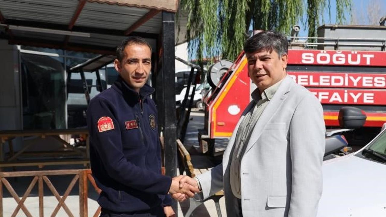 Başkan Durgut itfaiye haftasını personelle kutladı