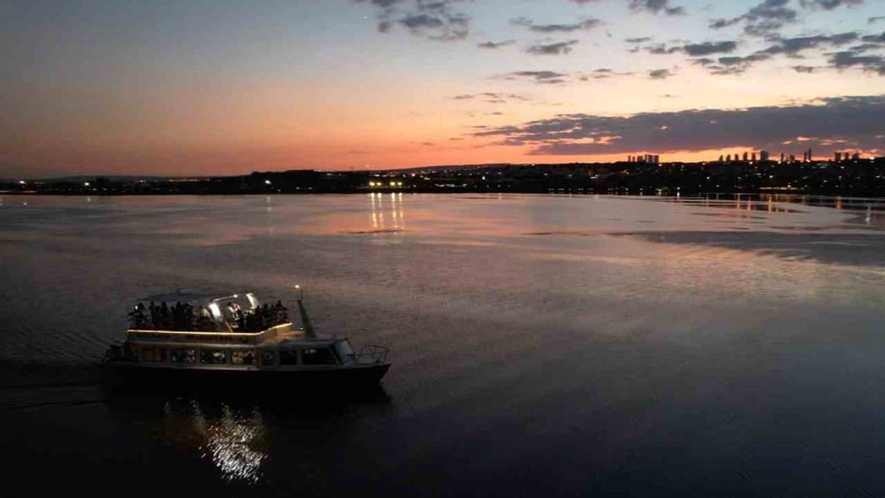 Başkentte deniz havası: Mogan Gölü'nde yıl boyu tekne keyfi