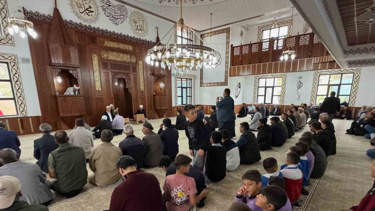 Başören köyüne yeni ibadet mekânı: cami dualarla hizmete girdi