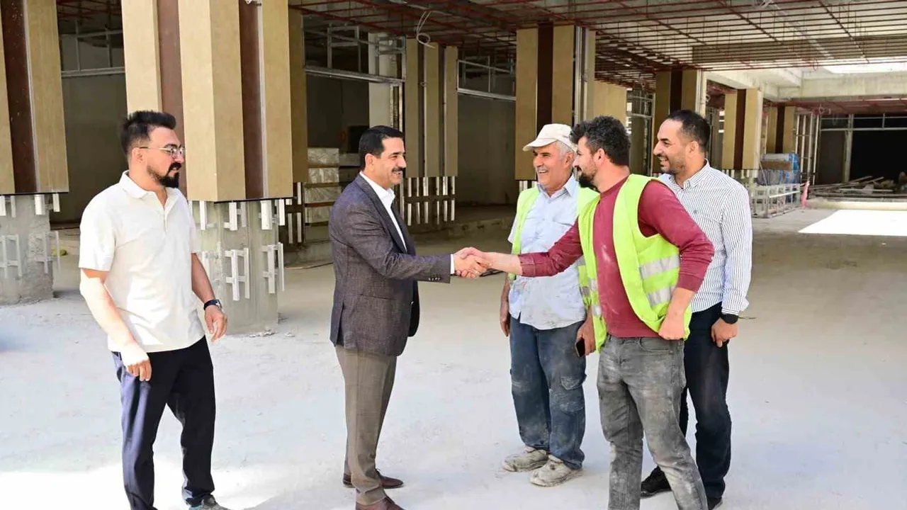 Battalgazi'de eski hal arazisi yeni bir ticaret ve konaklama merkezine dönüşüyor