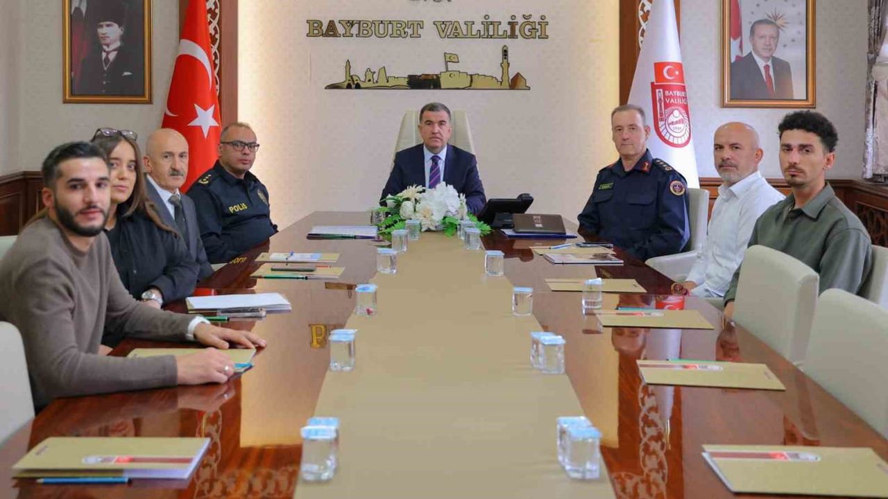 Bayburt'ta ağustos-eylül dönemine ait asayiş ve denetim raporu açıklandı