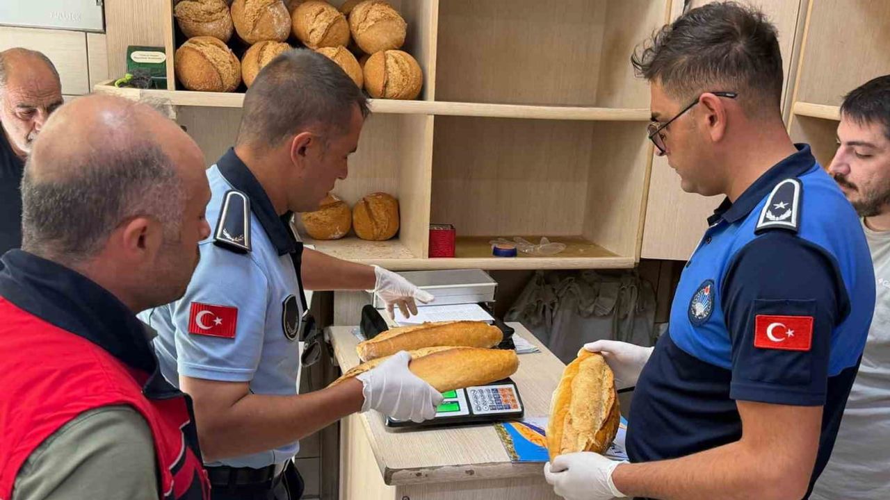 Bayburt'ta fırın denetimleri: gramaj, fiyat ve hijyen odağında inceleme