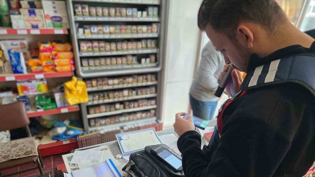 Bayburt'ta geniş kapsamlı uygulama: 38 iş yerinde tütün ve asayiş denetimi