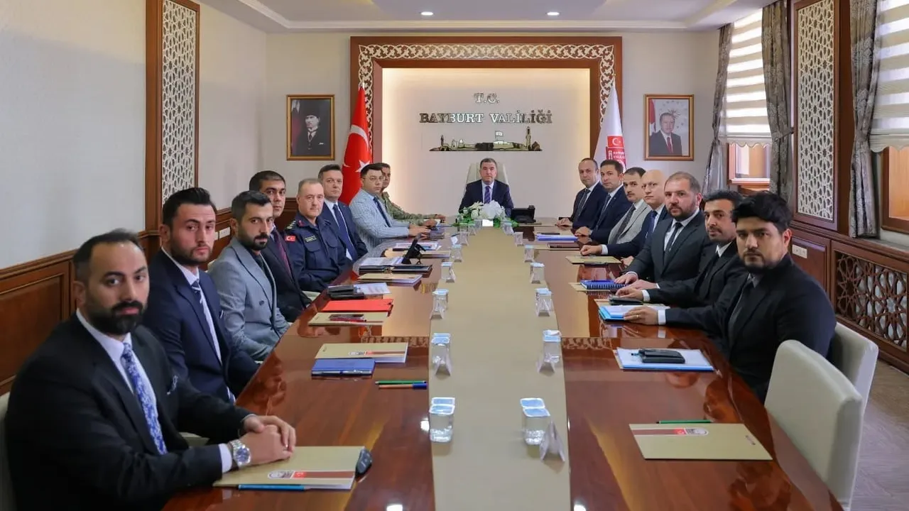 Bayburt'ta huzur için bir araya gelindi: genişletilmiş güvenlik değerlendirmesi
