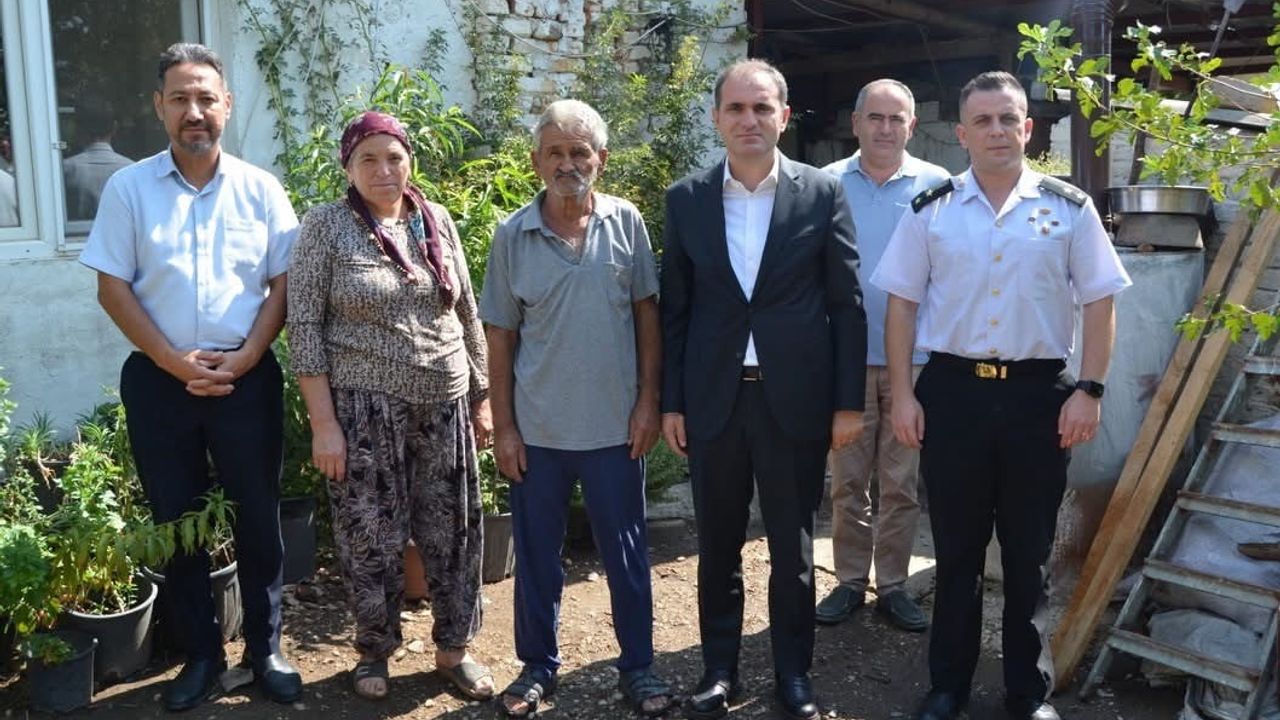 Bayındır kaymakamından gazilere vefa ziyareti