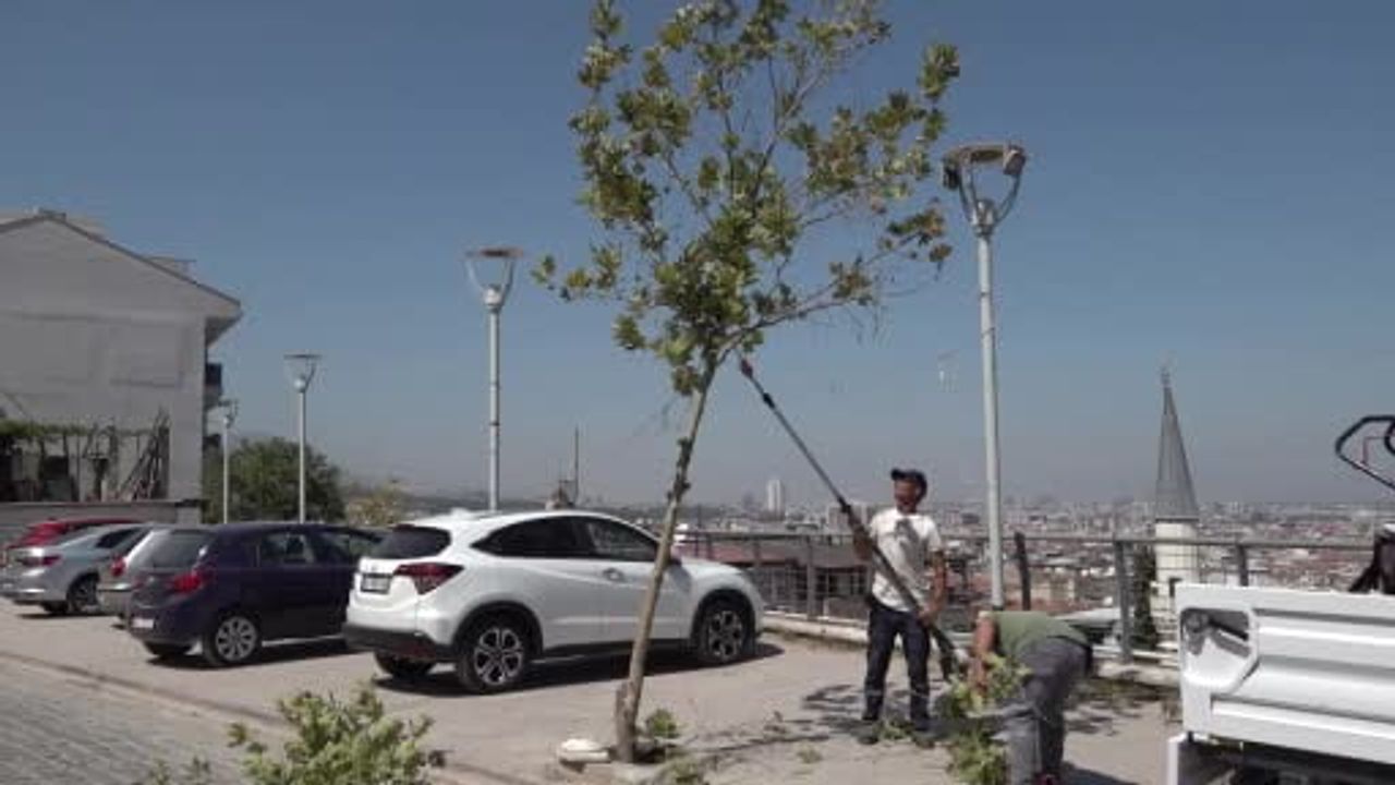 Beklenen temizlik Ulutepe Caddesi'nde başladı