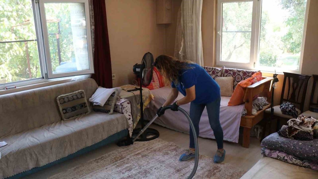 Belediyen yanında projeleriyle Bozdoğan'da evde destek hizmetleri yaygınlaşıyor