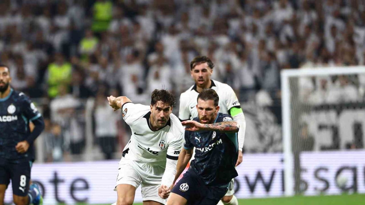 Beşiktaş dolmabahçe'de Marsilya'ya karşı üstünlüğünü sürdürdü