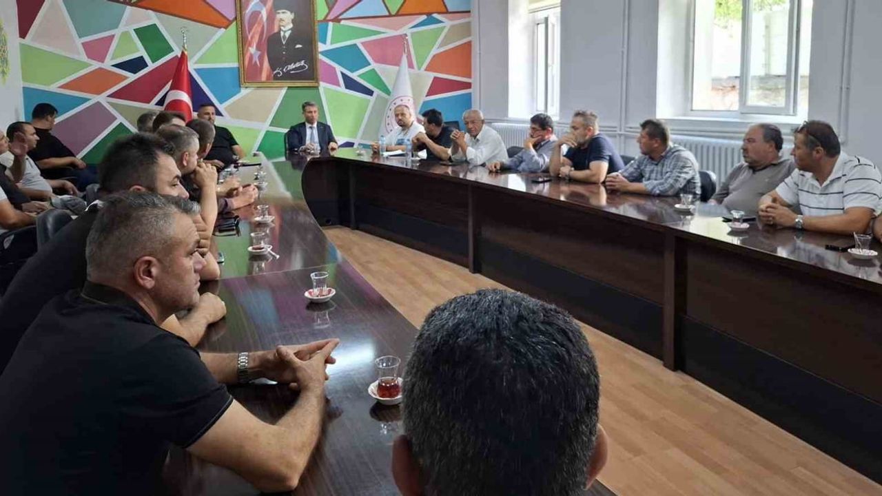 Beyşehir'de taşımalı eğitimde güvenlik önlemleri masaya yatırıldı