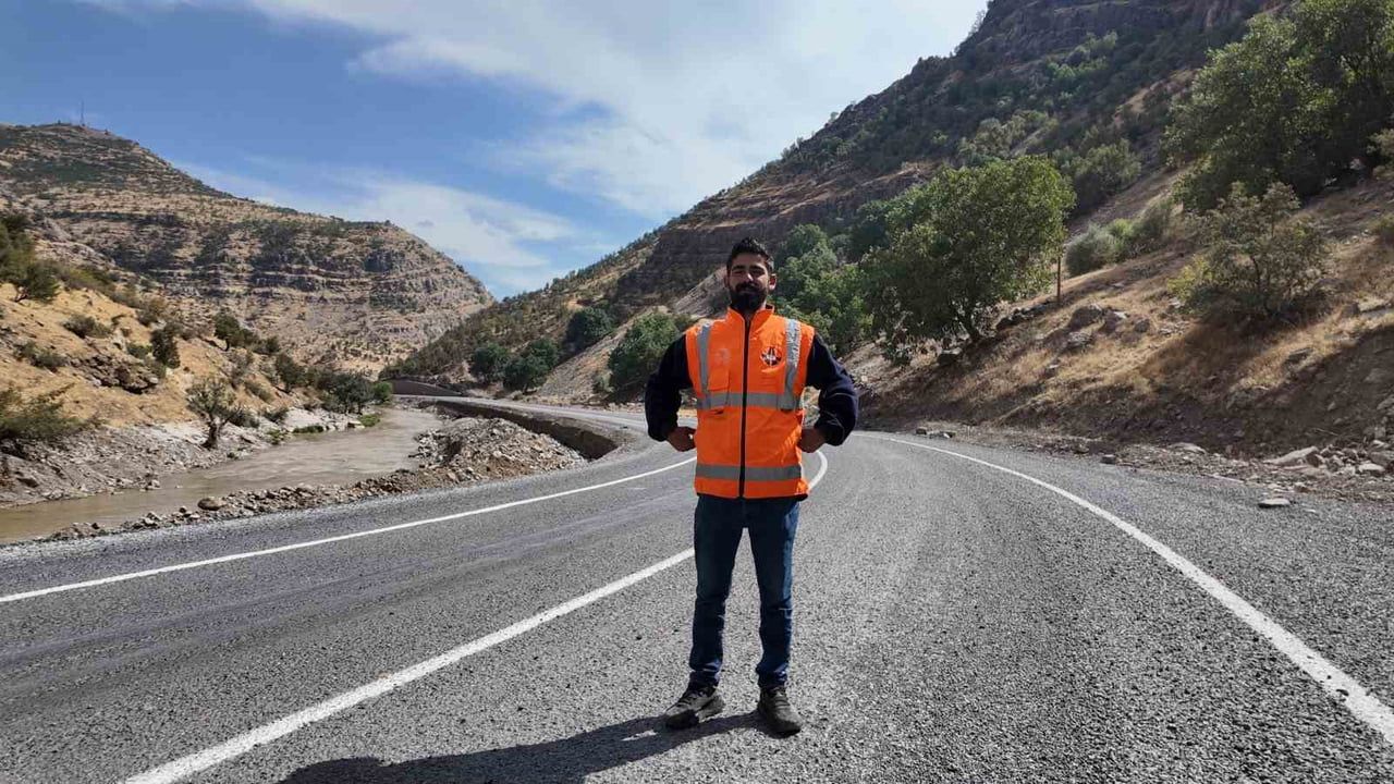 Beytüşşebap’ta yollar genişliyor, ulaşım konforu artıyor