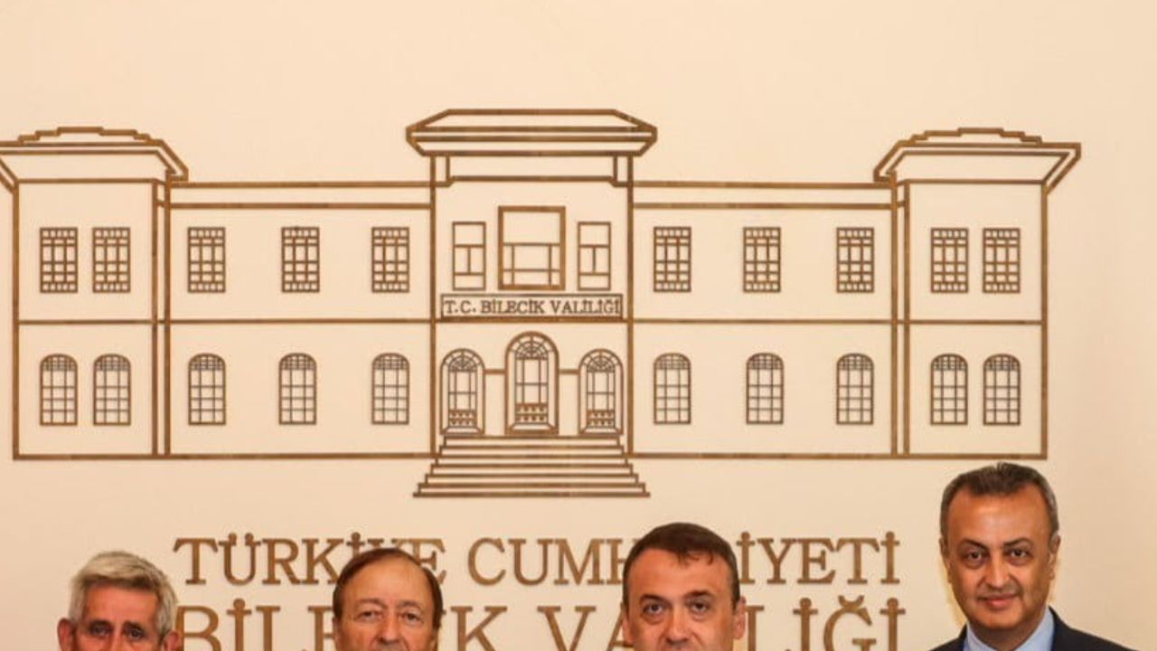 Bilecik'te ahiliğin erdemleri öne çıktı vali Sözer esnaf heyetini kabul etti