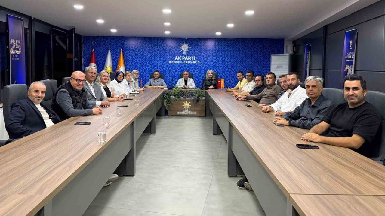 Bilecik'te teşkilat yeni dönem takvimini şekillendiriyor