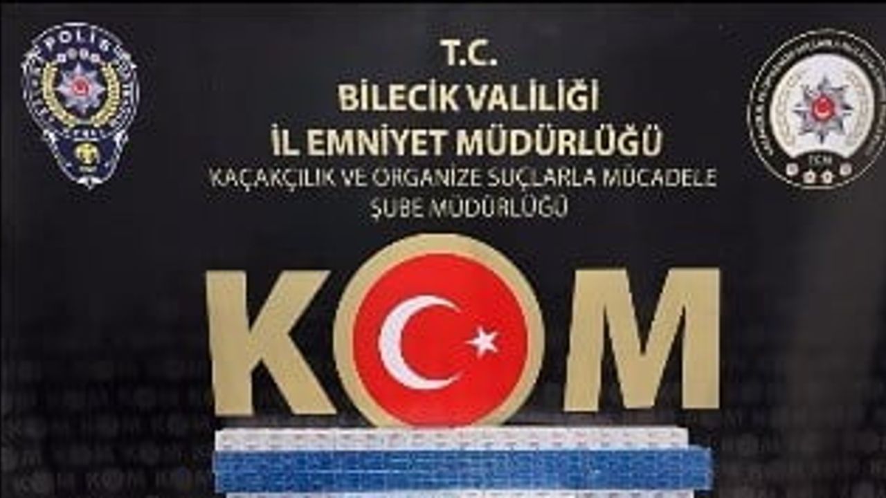 Bilecik'te tır kontrolünde bin 210 paket kaçak sigara bulundu